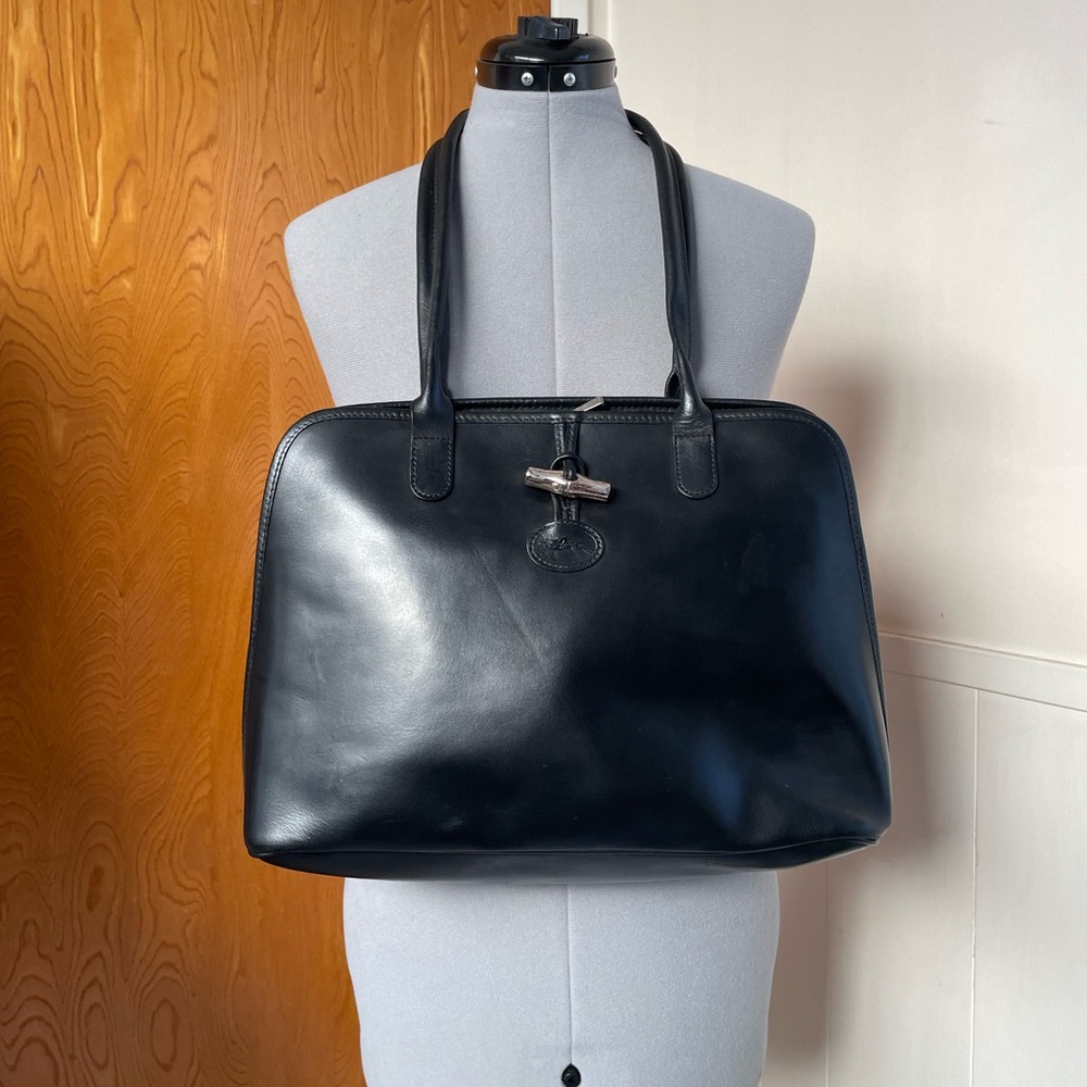 Longchamp Classic Black Shoulder Bag